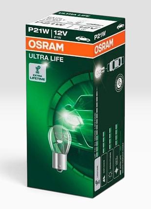 Лампочка p21w ultra life osram - (7506ult)