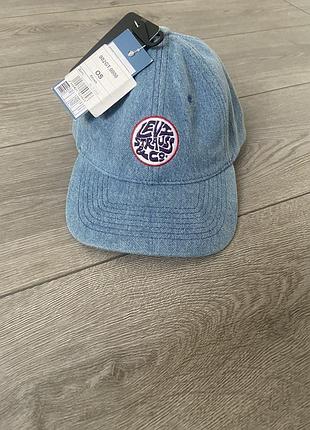 Кепка джинсова чоловіча levi’s