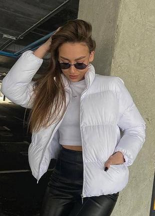 Куртка жіноча біла m