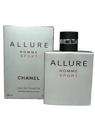 Чоловіча туалетна вода chanel allure homme sport (шанель аллюре хом спорт) 100 мл