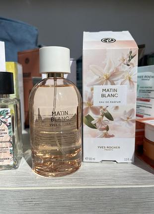 Квітковий matin blanc yves rocher 100ml неролі оригінал