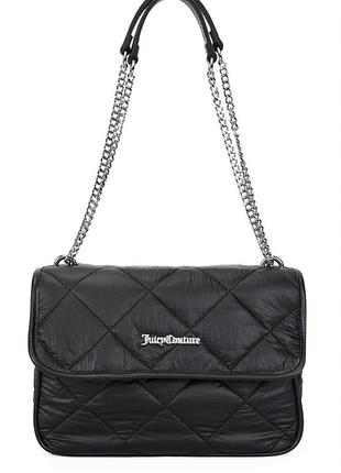 Juicy couture черная женская сумка кросс-боди
