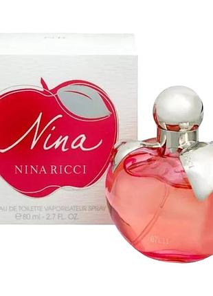 Женская туалетная вода nina ricci nina apple (нина ричи эпл) 80 мл