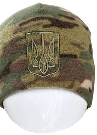 Шапка флісова герб ranger мультикам 55-57 (ra8954)