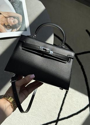 Сумочка évora bag black/silver💋 2