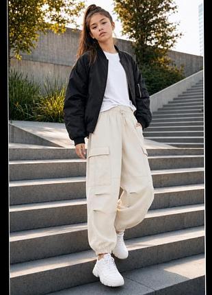 Круті штани джогери карго zara