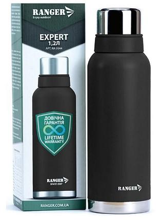 Термос ranger expert 1,2 l black (арт. ra 9944)