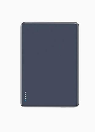 Power bank aspor a381 magnetic wireless 5000mah (type-c/20w)- синій (900153)