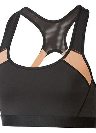 Спортивный топ борцовка для женщины crivit lycra® 499991 l черный