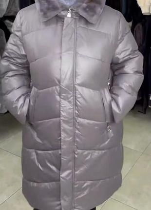 Новый большой пуховик