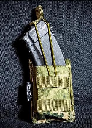 Подсумок одинарный под рожок kirasa пиксель (арт.ki112)