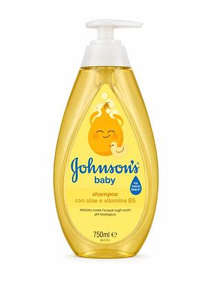 Шампунь johnson’s baby aloe vera & vitamin b5 750 мл