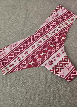 Бесшовные трусики стринги victorias secret