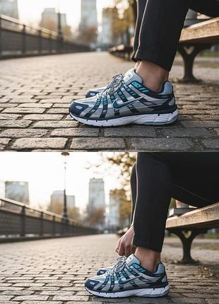 Nike p-6000 grey blue