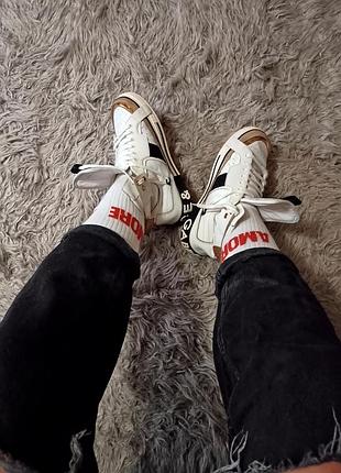 Miami leather high trainers
dolce &amp; gabbana