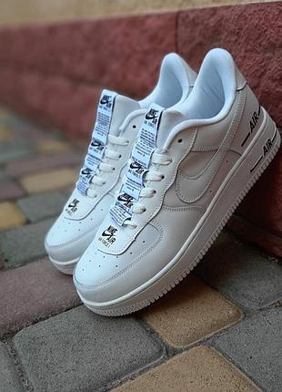 Nike force 1 double air белые