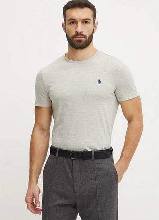 Мужская хлопковая футболка polo ralph lauren