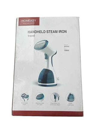 Ручной отпариватель для одежды homeasy handheld steam iron 1000w 260 мл арт.3 тм amazon