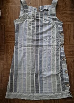 Сарафан короткий льон, s