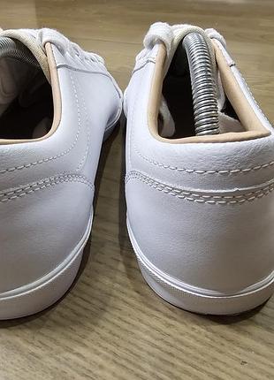 Белые кеды fred perry кожаные 5
