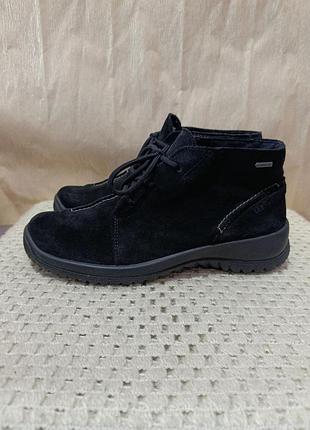 Кожаные водонепроницаемые термо ботинки legero gore-tex