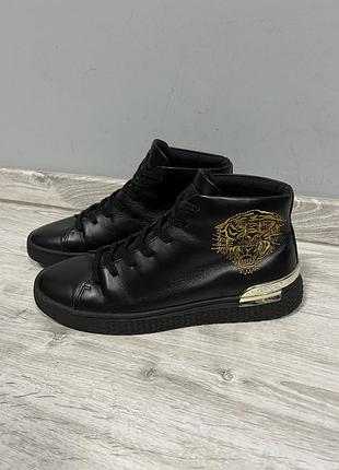 Шкіряні кросівки, кеди ed hardy