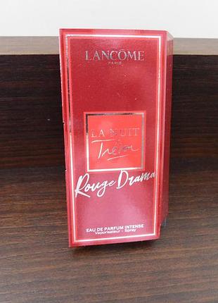 : пробник парфумів lancome la nuit tresor rouge drama edp intense 1.2 мл (оригінал)