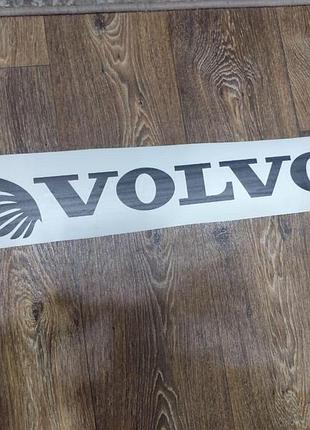 95 см чорні наклейки на кабіну скло вантажівка тягач капот volvo вольво з крилами