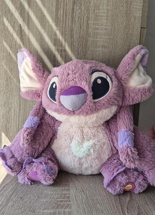 Мягкая плюшевая игрушка "ло и сточ" ангел (энджел) от disney at primark.