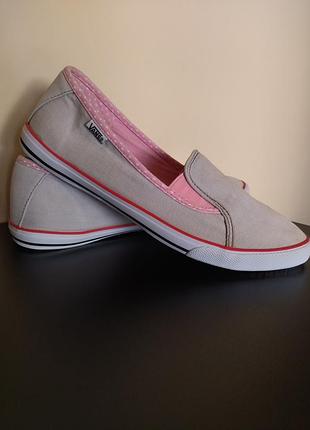 Сліпони еспадрільї балетки мокасини текстильні vans