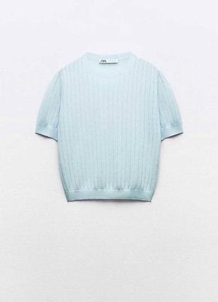Zara футболка поло