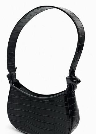 Чорна сумочка zara