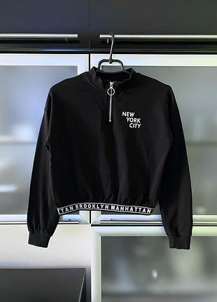 H&m стильний світшот, топ для дівчинки підлітка, іде і на дорослий xs,s.