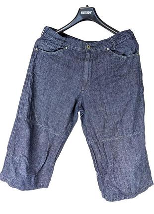 Джинсовые бриджи blue ridge jeans