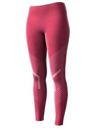 Термо-штаны с зональной терморегуляцией для женщины crivit lycra® 457453 l малиновый