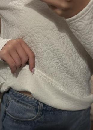 Світшот білий 4