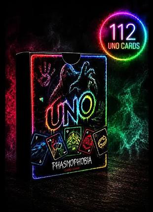 Uno вдохновленная phasmophobia | игра ужасов для вечеринки (инструкция на англійській языке)