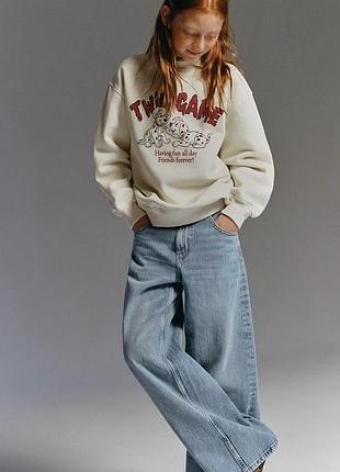 Світшот для дівчинки zara 8 р 9 р 10 р 11 р 12 р