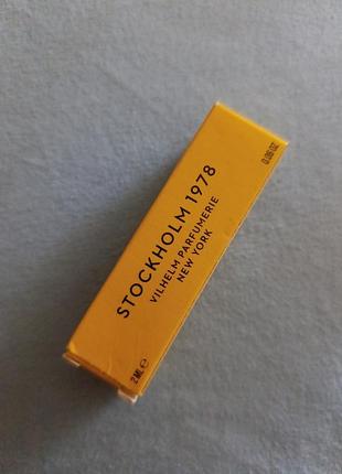 Vilhelm parfumerie stockholm 1978 пробник 2ml