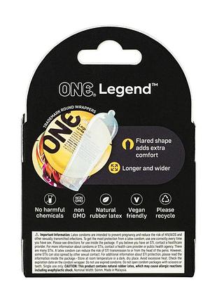 Презервативы one legend extra large 3 шт 2