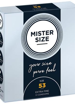 Презервативы mister size 3