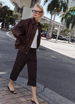 Куртка бомбер zara