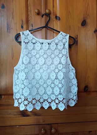 Ажурна майка/ блуза  topshop