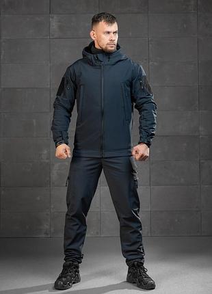 Тактичний костюм softshell 3в1 дснс💙
