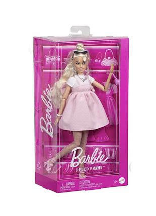 👠кукла barbie deluxe style barbiecore модница.