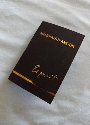 Memoires d'amour esprit 2 мл