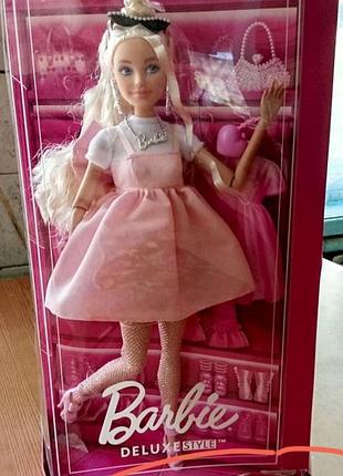 👠кукла barbie deluxe style barbiecore модница. 3