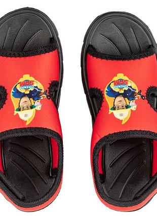 Сандалии на липучке для мальчика disney fireman sam 372385 26 красный