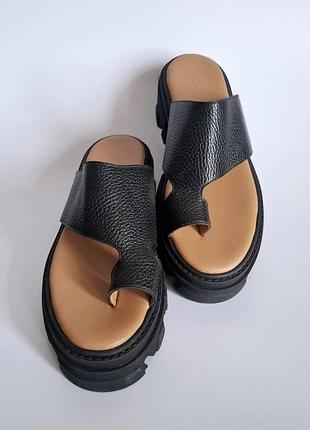 Женские шлепанцы из натуральной кожи kazar,40 г.
