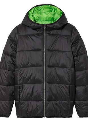 Куртка демісезонна з капюшоном для хлопчика pepperts bionic-finish® eco 450892 140 см (9-10 years) чорний
